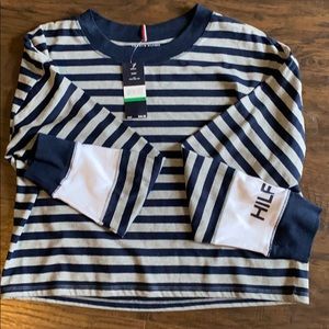 NWT crop long sleeve
